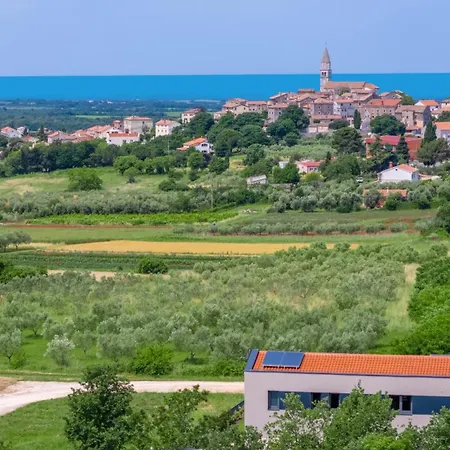 Visignano Near Porec For 8 People With 49 M2 Heated Pool, Wellness & Sea View Βίλα